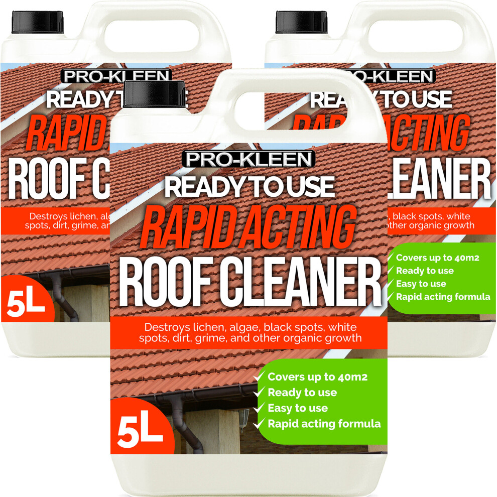 (3 x 5L) ProKleen Ready to Use Roof Cleaner 5L