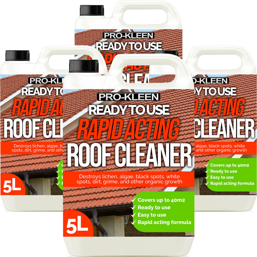 (4 x 5L) ProKleen Ready to Use Roof Cleaner 5L