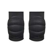 PLAYWELL DELUXE PADDED MMA KNEE PADS - BLACK - LARGE