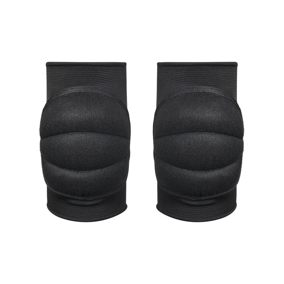 PLAYWELL DELUXE PADDED MMA KNEE PADS - BLACK - LARGE