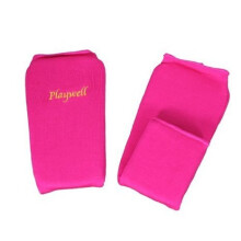 (Medium) Playwell Elasticated Pink Shin Instep Pads