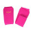 (Medium) Playwell Elasticated Pink Shin Instep Pads 1