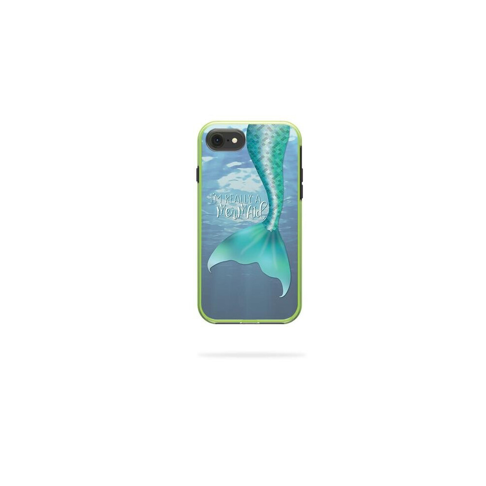 MightySkins LIFSLIP8-im really a mermaid Skin for Lifeproof Slam iPhone SE 2020 7 & 8 - Im Really A Mermaid-image-OPC-P9WCCDY-NEW