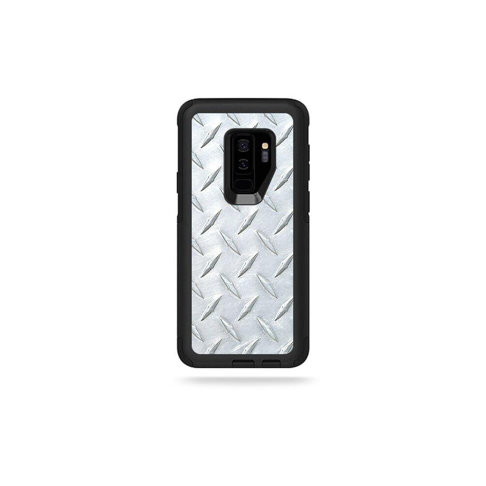 MightySkins OTCSGS9PL-Diamond Plate Skin for Otterbox Commuter Galaxy S9 Plus - Diamond Plate-image-OPC-P9WCCJT-NEW