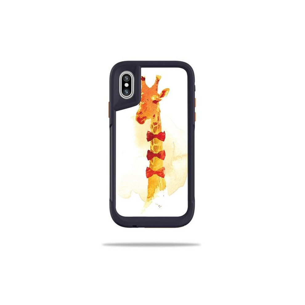 MightySkins OTPIPX-elegant giraffe Skin for Otterbox Pursuit iPhone X or XS Case - Elegant Giraffe-image-OPC-P9WCGG5-NEW