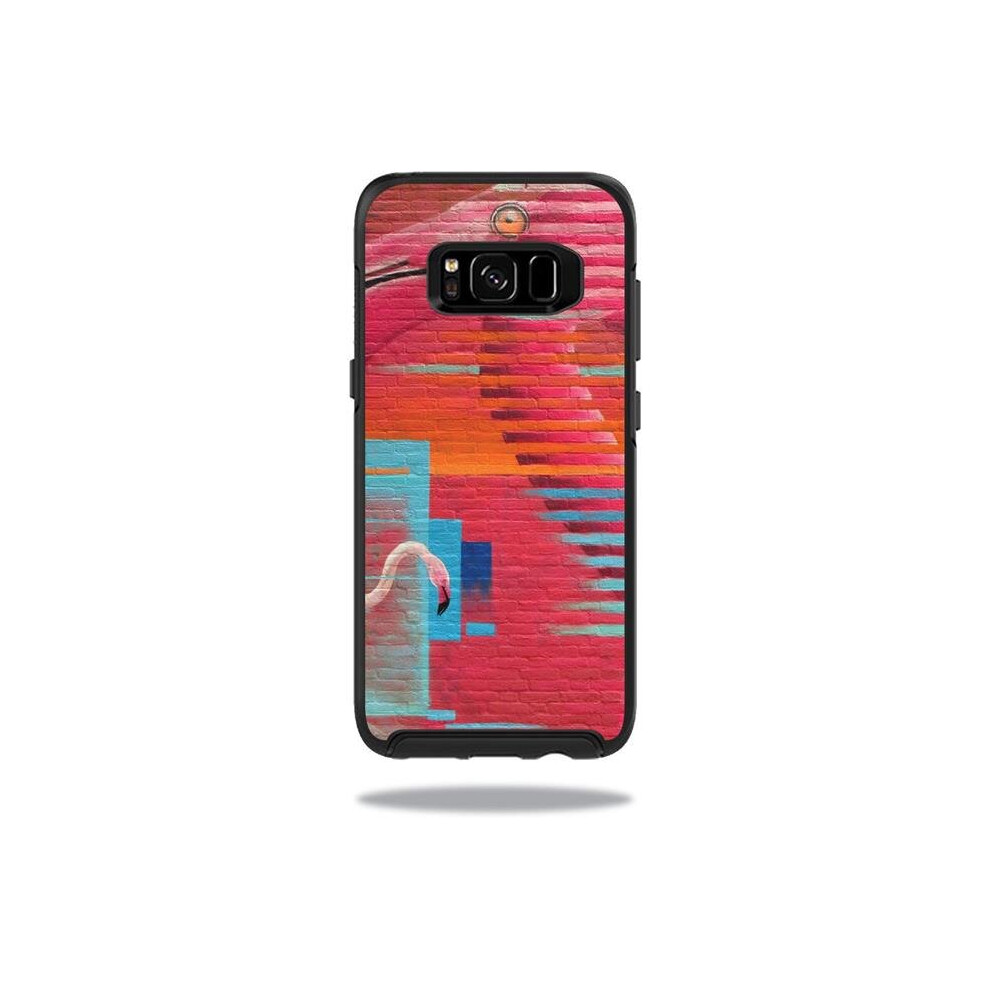 MightySkins OTSSGS8-flamboyant flamingos Skin for Otterbox Symmetry Samsung Galaxy S8 Case - Flamboyant Flamingos-image-OPC-P9WCGJF-NEW