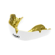 OPRO ADULTS INSTANT CUSTOM FIT MOUTH GUARD - WHITE