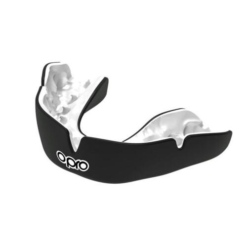 OPRO ADULTS INSTANT CUSTOM FIT MOUTH GUARD - BLACK