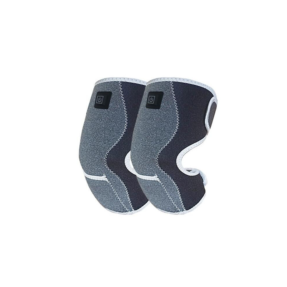 1 Pair Electric Knee Brace Heating Knee Massager For Hot Compress Therapy