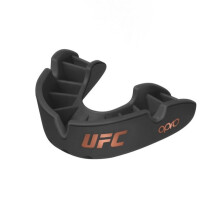 OPRO UFC KIDS BRONZE SELF FIT MOUTH GUARD - BLACK