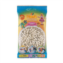 Hama - 1.000 Standard-MIDI-Perlen (Ø5 mm) weiß kalkhaltig
