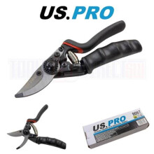 US PRO Tools Pruning Shears Secateurs Cutters with Soft Grip Revolving Handle Plant Cutting 9067