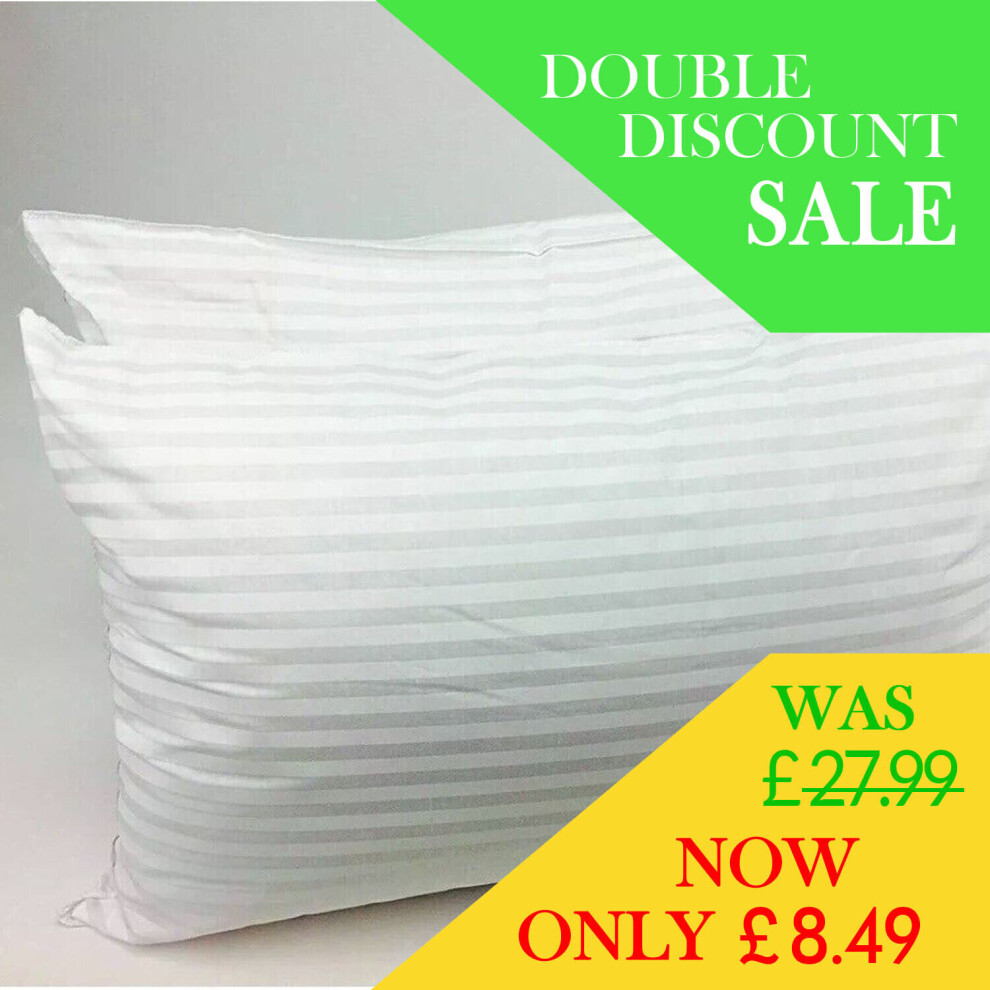 2 Pack Shredded Foam Filling Stripe Pillows