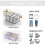 4pcs Wardrobe Clothes Organizer, Jeans Leggings Compartment Box 5