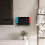 Acrylic Wall Mount Display Shelf For Bluetooth Speaker, Webcam-black 5