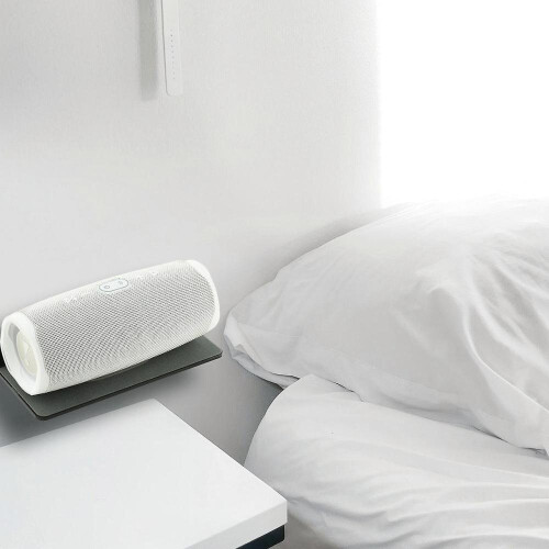 Acrylic Wall Mount Display Shelf For Bluetooth Speaker, Webcam-black 2