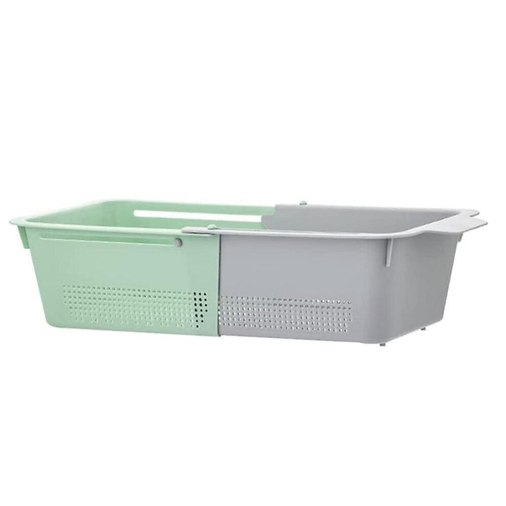 Over The Sink Colander Strainer Basket, Double Layered-image-OPC-P9WD2RK-NEW