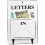 Wooden Mail Box Letter Rack Wall Mounted Sorter Storage Box (white) 4