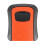 Orange Password Key Lock Box Wall Mounted Zinc Alloy Key Box 3