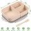 For 3 Compartment Lunch Box Leak Proof(flatware Included,photo Color) 2
