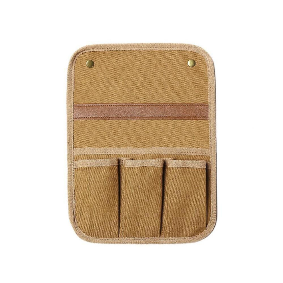 Camping Chair Armrest Storage Bag Canvas Folding Chair Organizer
