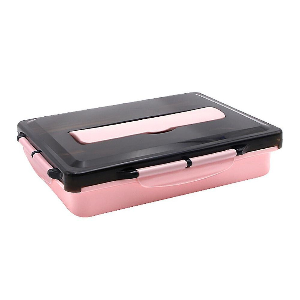 Stainless Steel Thermal Lunch Box Layers Multi Grids Tableware