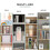 Pantry Cupboard Organizers And Storage Bins, Kitchen Bathroom 5