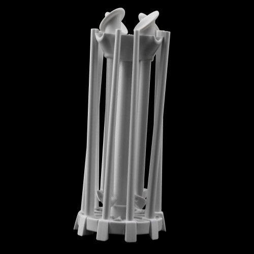 Pasta Drying Rack With 10 Bar Handles,pasta Drying Rack Folding,white 1