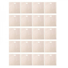20 Pcs Non Stick Toaster Storage Bags For Microwave Grill Toaster