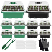 10 Pieces Greenhouse For Up To 12 Plants Per Propagator