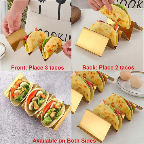 Taco Rack For Taco Or As A Taco Shell Mold - W-shaped Taco Rack 2