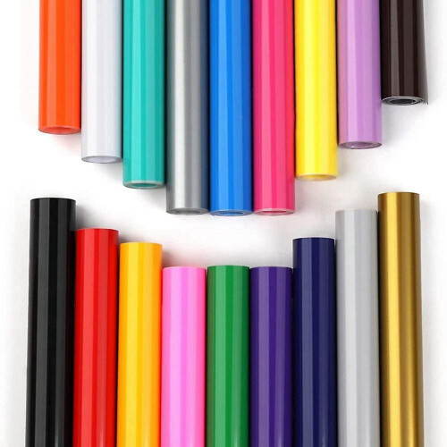 Vinyl Roll, 12inch X 3ft Multi-color Permanent Vinyl For Cricut