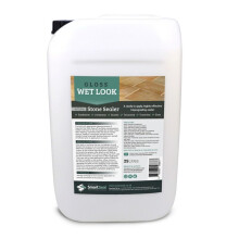 (25 Litres) Smartseal Natural Stone Sealer - Wet Look Finish - Professional Grade, Easy To Apply Sealer - Durable Gloss Sealer for Sandstone, Limestone & Slate
