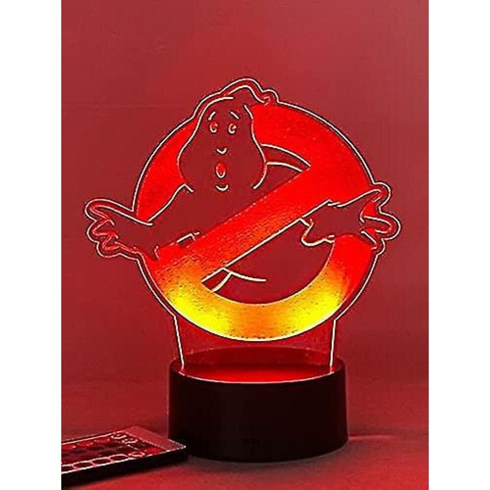 Wekity Ghostbuster 3D Led Night Light With Remote Control