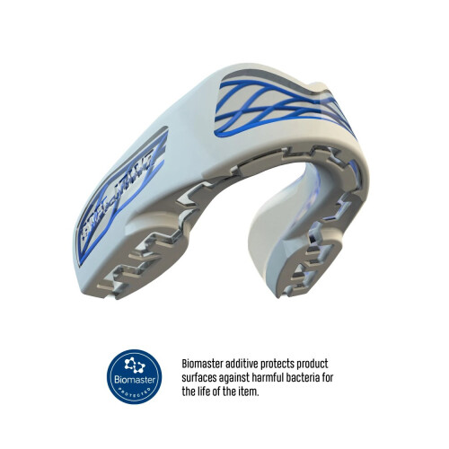 SAFEJAWZ NITRO SERIES SELF FIT MOUTHGUARDS - WHITE 1