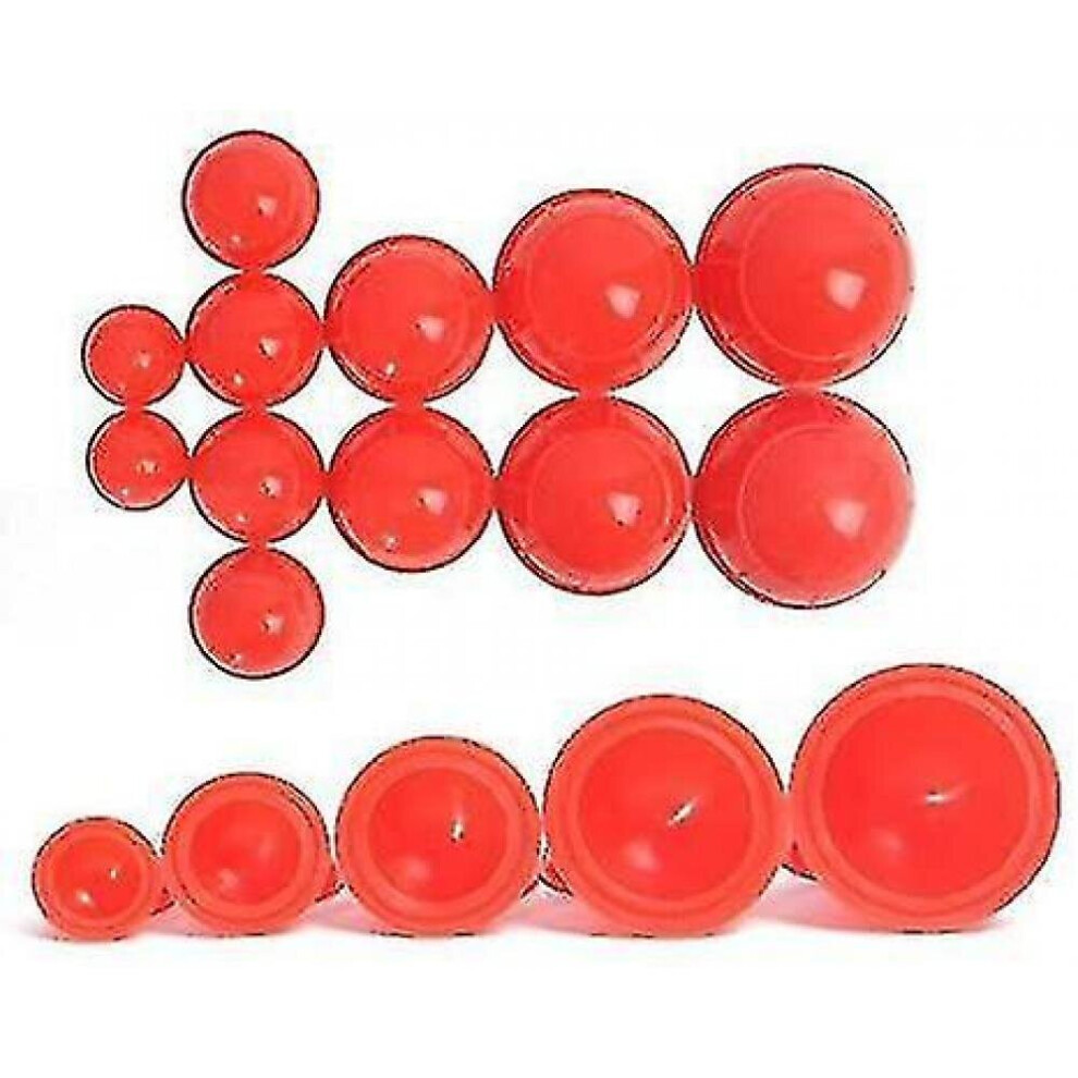 Hkhbjs 12 Cups Silicone Medical Vacuum Massage Cupping Cups Health Care Travel Set
