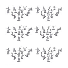 200pcs Soldier Figurine Toys Soldier Molds Military Wargaming Plastic Model Kit