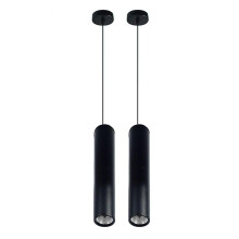 Black Warm White Led Cob Spotlights Long Tube Lamp Cylindrical