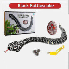 Snake Naja Cobra Viper Remote Control Robot Animal Toy With Usb Cable Funny Terrifying Christmas Wids Gift