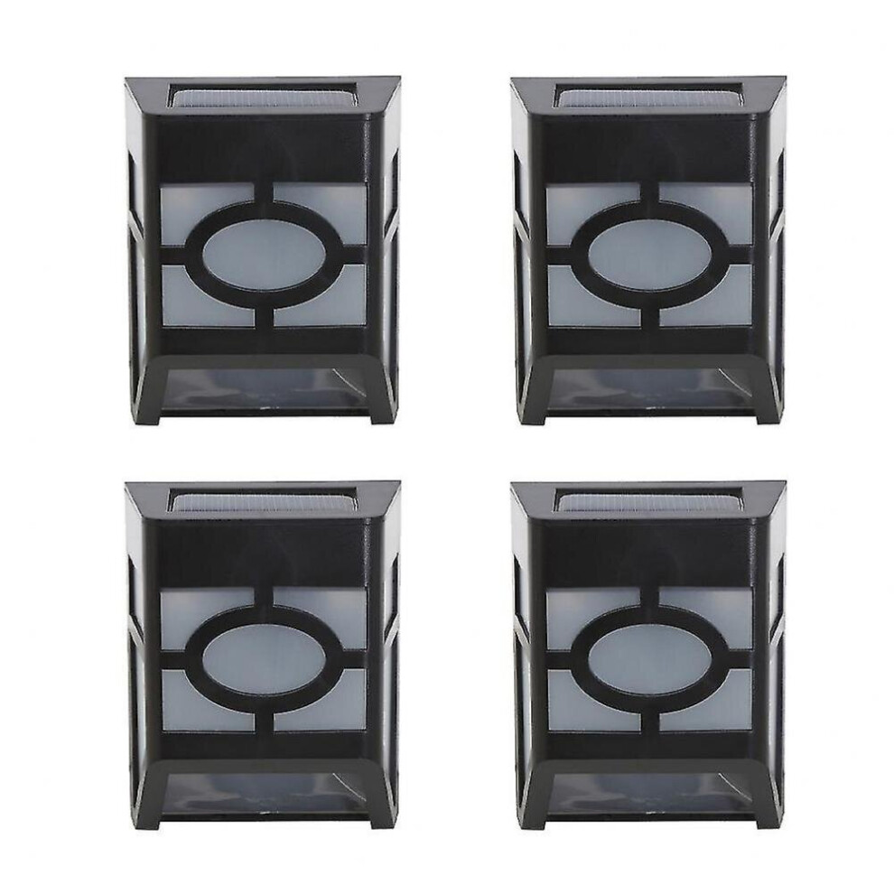 4 Pcs Solar Wall Lights Outdoor, Solar Led Waterproof