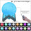 3D Moon Lamp 20cm 16 Colors, Usb Rechargeable Touchscreen Moon Night 4