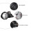 1 Set Led Headlamp Usb Rechargeable Headlight Outdoor Warning Flashlight 3