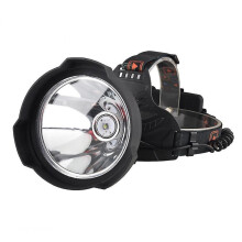 1 Set Led Headlamp Usb Rechargeable Headlight Outdoor Warning Flashlight