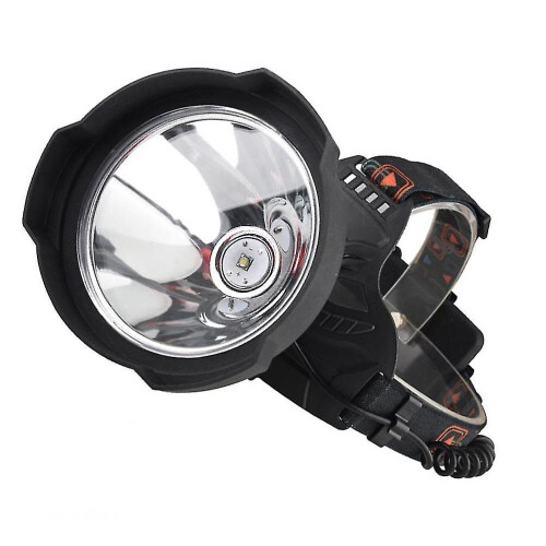1 Set Led Headlamp Usb Rechargeable Headlight Outdoor Warning Flashlight 1