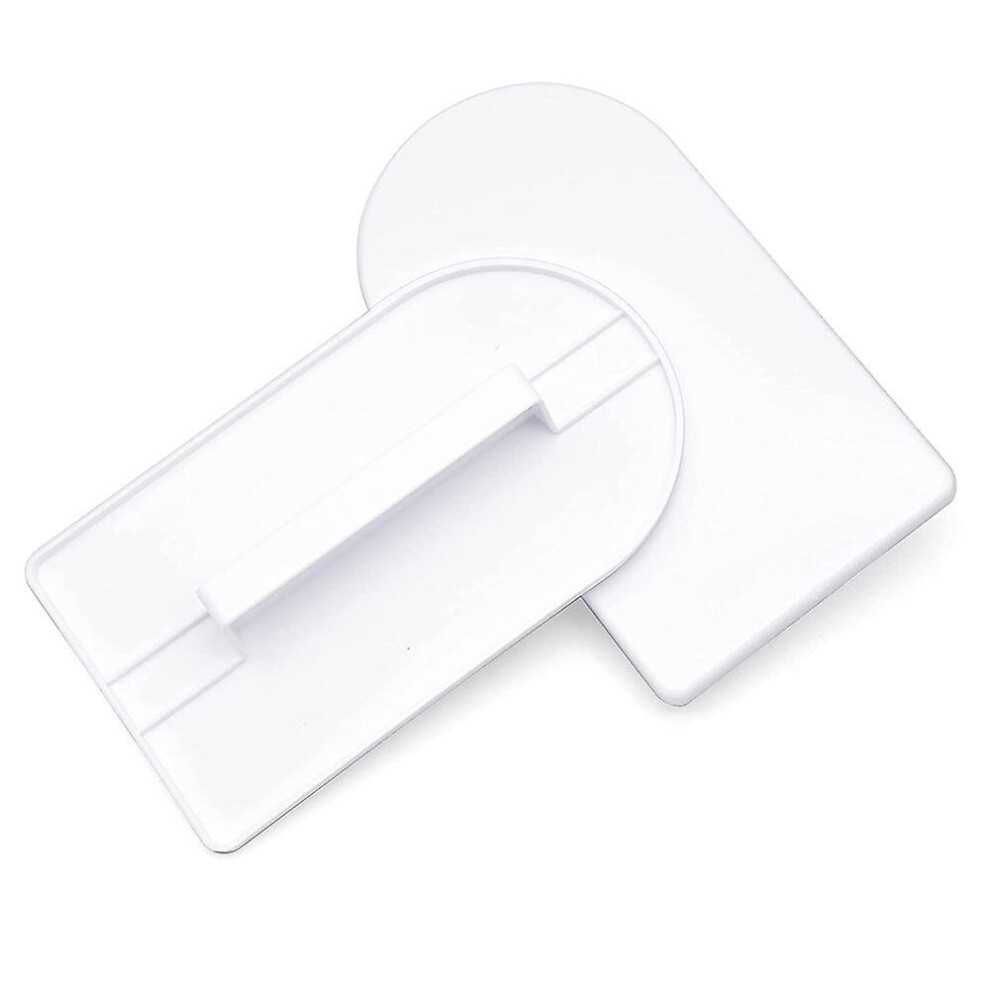 2pcs Fondant Smoother Polisher For Cake Decoration Sugarcraft Scraper Paddle Cake Surface Leveler Tool Diy Baking Tools