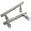 2 Pcs 145mm (14.5cm) Chrome Abs Shower Door Handle 1