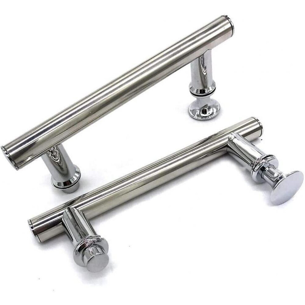 2 Pcs 145Mm (14.5Cm) Chrome Abs Shower Door Handle 7097209610379