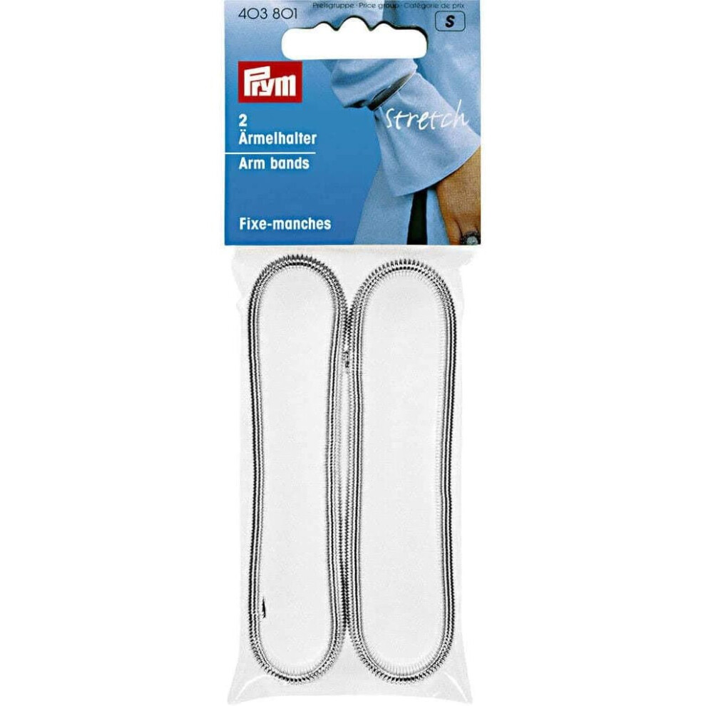 Prym Arm Bands in Metal, Silver, On Size-image-OPC-P9WFCN6-NEW