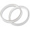 Prym Prym Arm Bands in Metal, Silver, On Size 2