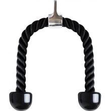 Nylon Triceps Rope Twisted Rope With Non-slip Handles For Gym Home